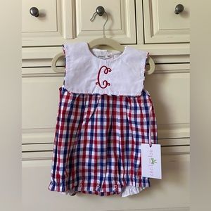 Cecil and Lou “C” monogrammed bubble